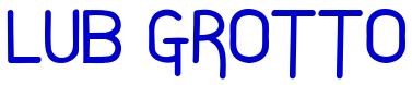 Lub Grotto шрифт